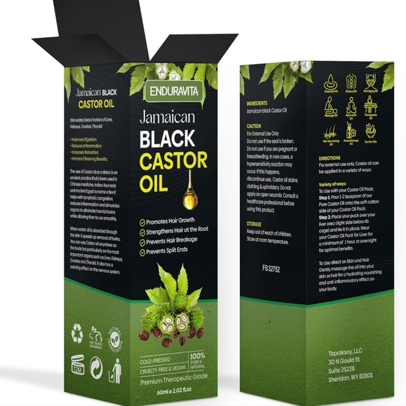 Black Castor Oil 100% Organic - Picture 7 of 7